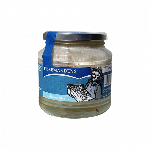 Fiskemandens marinerede sild hele