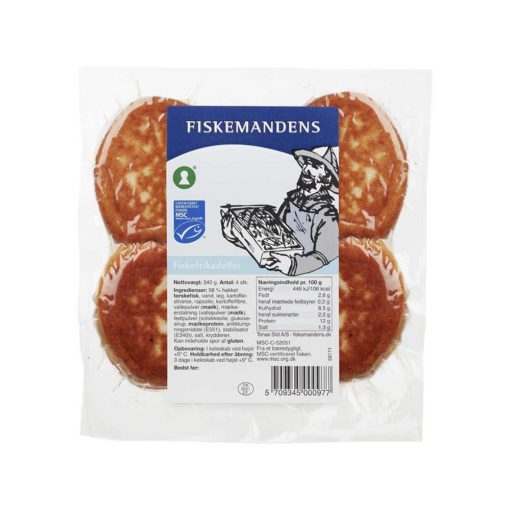 Fiskemandens fiskefrikadeller 85 g